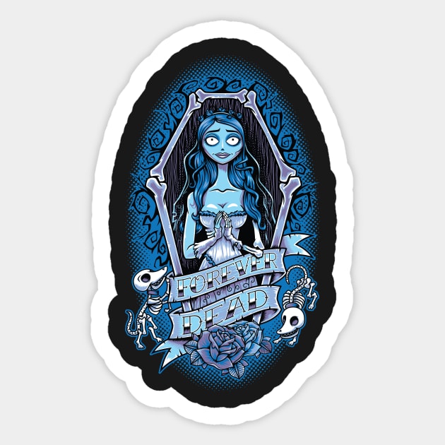 Forever Dead - Goth Animation Sticker by Nemons